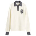 【送料無料】 ディアドラ レディース ポロシャツ トップス Diadora Legacy Long Sleeve Polo White Alyssum