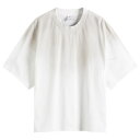 【送料無料】 ウォンハンドレッド メンズ Tシャツ トップス Won Hundred Houston Staggered Dirt T-Shirt White