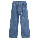 【送料無料】 マスターマインド メンズ カジュアルパンツ ボトムス MASTERMIND WORLD Monogram Straight Denim Pants...
