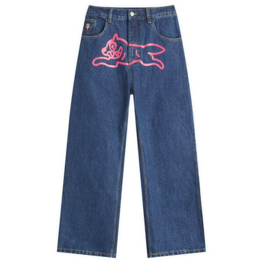 【送料無料】 アイスクリーム メンズ カジュアルパンツ ボトムス ICECREAM Running Dog Double Scoop Denim Pant Mid Wash Blue 【送料無料】 アイスクリーム メンズ カジュアルパンツ ボトムス ICECREAM Running Dog Double Scoop Denim Pant Mid Wash Blue
