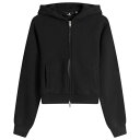 【送料無料】 リプレゼント レディース パーカー・スウェット アウター Represent Slim Fit Zip Sweatshirt Jet Black