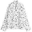 【送料無料】 ワイエムシー メンズ シャツ トップス YMC PJ Overshirt White & Black(4)