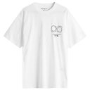 【送料無料】 カーハート メンズ Tシャツ トップス Carhartt WIP Rotation T-Shirt White & Black