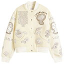 【送料無料】 カサブランカ レディース ジャケット・ブルゾン アウター Casablanca Chenille Embroidered Patchwork Bo...