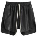 リックオウエンス メンズ アンダーウェア ボクサーパンツ コットン Rick Owens Cotton Canvas Boxers Black ブラック
