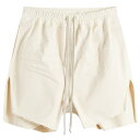 【送料無料】 リックオウエンス メンズ ボクサーパンツ アンダーウェア Rick Owens Cotton Canvas Boxers Natural