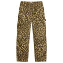 【送料無料】 スタンレイ メンズ カジュアルパンツ ボトムス Stan Ray Big Job Pants Leopard Camo