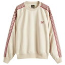 【送料無料】 ニードルズ レディース パーカー・スウェット アウター Needles Track Crew Neck Sweatshirt Ivory