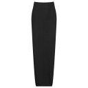 【送料無料】 リックオウエンス レディース スカート ボトムス Rick Owens Pillar Maxi Skirt Black