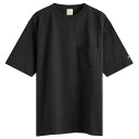 【送料無料】 スノーピーク メンズ Tシャツ トップス Snow Peak Recycled Cotton Heavy T-Shirt Black(4)