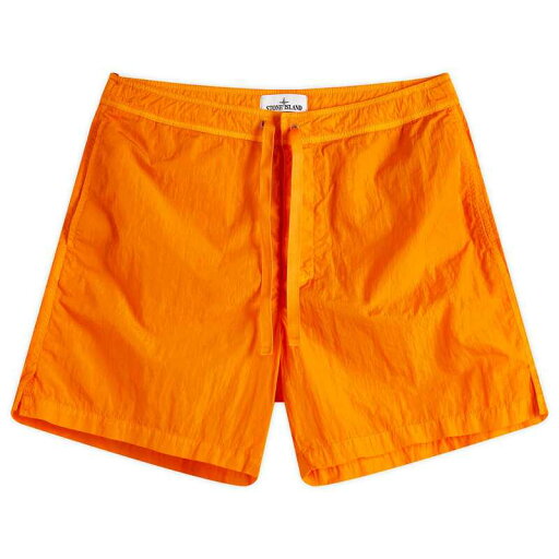 【送料無料】 ストーンアイランド メンズ ハーフパンツ・ショーツ 水着 Stone Island Marina Shiny Nylon Swim Shorts Orange 【送料無料】 ストーンアイランド メンズ ハーフパンツ・ショーツ 水着 Stone Island Marina Shiny Nylon Swim Shorts Orange