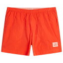【送料無料】 シーピーカンパニー メンズ ハーフパンツ・ショーツ 水着 C.P. Company Chrome-E Logo Swim Shorts Poinc...
