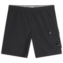 【送料無料】 シーピーカンパニー メンズ ハーフパンツ・ショーツ 水着 C.P. Company Cargo Swim Shorts Black