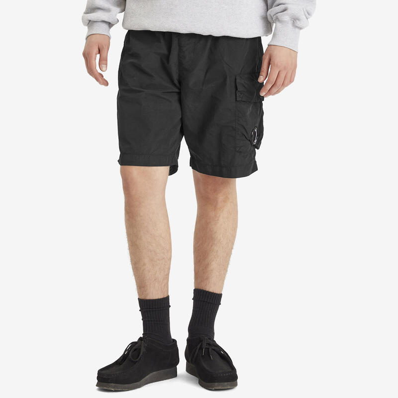 【送料無料】 シーピーカンパニー メンズ ハーフパンツ・ショーツ 水着 C.P. Company Cargo Swim Shorts Black