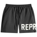 【送料無料】 リプレゼント メンズ ハーフパンツ・ショーツ 水着 Represent Swim Shorts Black