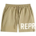 【送料無料】 リプレゼント メンズ ハーフパンツ・ショーツ 水着 Represent Swim Shorts Khaki
