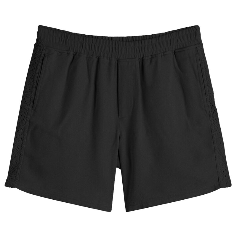 【送料無料】 リプレゼント メンズ ハーフパンツ・ショーツ ボトムス Represent Knitted Panel Shorts Black
