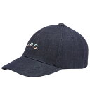 【送料無料】 アーペーセー メンズ 帽子 アクセサリー A.P.C. x Asics Denim Cap Indigo