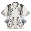 【送料無料】 クレイググリーン メンズ シャツ トップス Craig Green Patch Work Shirt Blue Mix