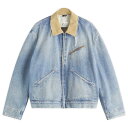 【送料無料】 マルタンマルジェラ メンズ ジャケット・ブルゾン アウター Maison Margiela Denim Jacket Iight Blue