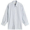 【送料無料】 マルタンマルジェラ メンズ シャツ トップス Maison Margiela Long Sleeve Stripe Shirt White & G...