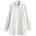【送料無料】 マルタンマルジェラ メンズ シャツ トップス Maison Margiela Oversized Shirt Light Blue