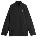 【送料無料】 オンジー メンズ ジャケット・ブルゾン アウター ON All-Day 1/2 Zip Jacket Black(4)
