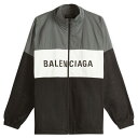 【送料無料】 バレンシアガ メンズ ジャケット・ブルゾン アウター Balenciaga Black Denim Zip-Up Jacket Midnight