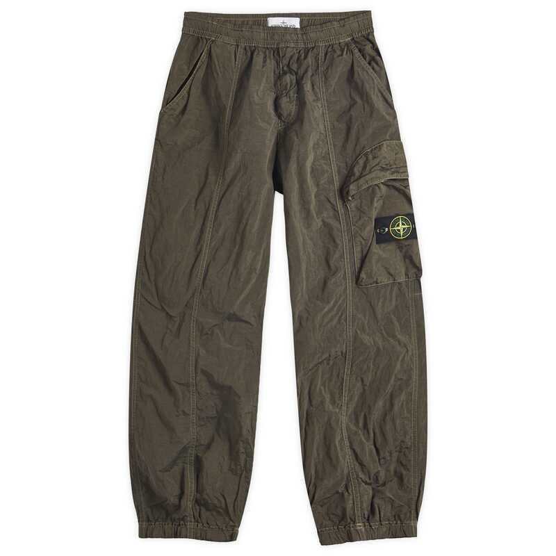 【送料無料】 ストーンアイランド メンズ カジュアルパンツ ボトムス Stone Island Nylon Metal ECONYL Cargo Pants Military Green
