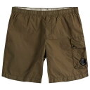 【送料無料】 シーピーカンパニー メンズ ハーフパンツ・ショーツ 水着 C.P. Company Cargo Swim Shorts Ivy Green
