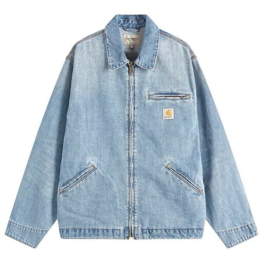 【送料無料】 カーハート メンズ ジャケット・ブルゾン アウター Carhartt WIP Denim OG Detroit Jacket Blue Burst Washed 【送料無料】 カーハート メンズ ジャケット・ブルゾン アウター Carhartt WIP Denim OG Detroit Jacket Blue Burst Washed