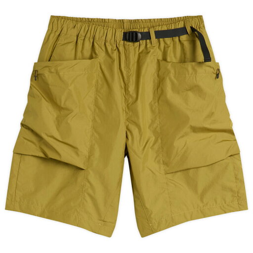 【送料無料】 ゴールドウィン メンズ ハーフパンツ・ショーツ ボトムス Goldwin Ripstop Shorts Olive Yellow 【送料無料】 ゴールドウィン メンズ ハーフパンツ・ショーツ ボトムス Goldwin Ripstop Shorts Olive Yellow