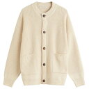 【送料無料】 フリズムワークス メンズ カーディガン アウター FrizmWORKS Heavy Wool Cardigan Cream