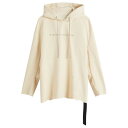 【送料無料】 リックオウエンス メンズ パーカー・スウェット アウター Rick Owens DRKSHDW Peter Hoodie Natural & Pe...