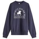 【送料無料】 スポーティ アンド リッチ レディース パーカー・スウェット アウター Sporty & Rich Polo Club Crew Sweatshi...