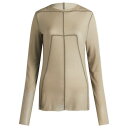 【送料無料】 リックオウエンス レディース シャツ トップス Rick Owens Lido Long Sleeve Top Dust