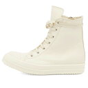 【送料無料】 リックオウエンス レディース スニーカー シューズ Rick Owens High Top Sneakers Milk