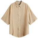 【送料無料】 アクネ ストゥディオズ メンズ シャツ トップス Acne Studios Tonal Monogram Jacquard Shirt Warm ...