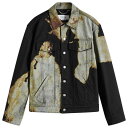【送料無料】 アレキサンダー・マックイーン メンズ ジャケット・ブルゾン アウター Alexander McQueen Acid Treatment Denim...