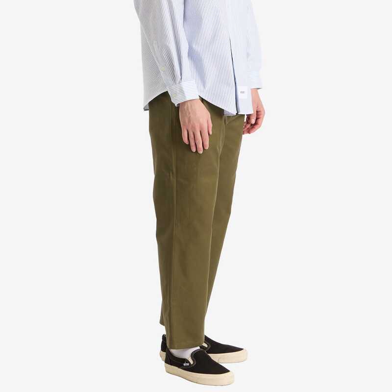 【送料無料】 ダブルタップス メンズ カジュアルパンツ ボトムス WTAPS Two Tuck Wide Trousers Olive Drab