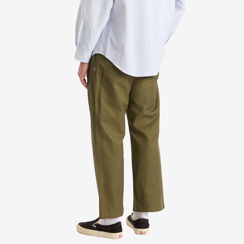 【送料無料】 ダブルタップス メンズ カジュアルパンツ ボトムス WTAPS Two Tuck Wide Trousers Olive Drab