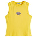 【送料無料】 アクネ ストゥディオズ レディース Tシャツ トップス Acne Studios Sleeveless T-Shirt Bright Yellow