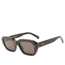 【送料無料】 レトロスーパーフューチャー メンズ サングラス・アイウェア アクセサリー Retrosuperfuture Miles Sunglasses Bl...