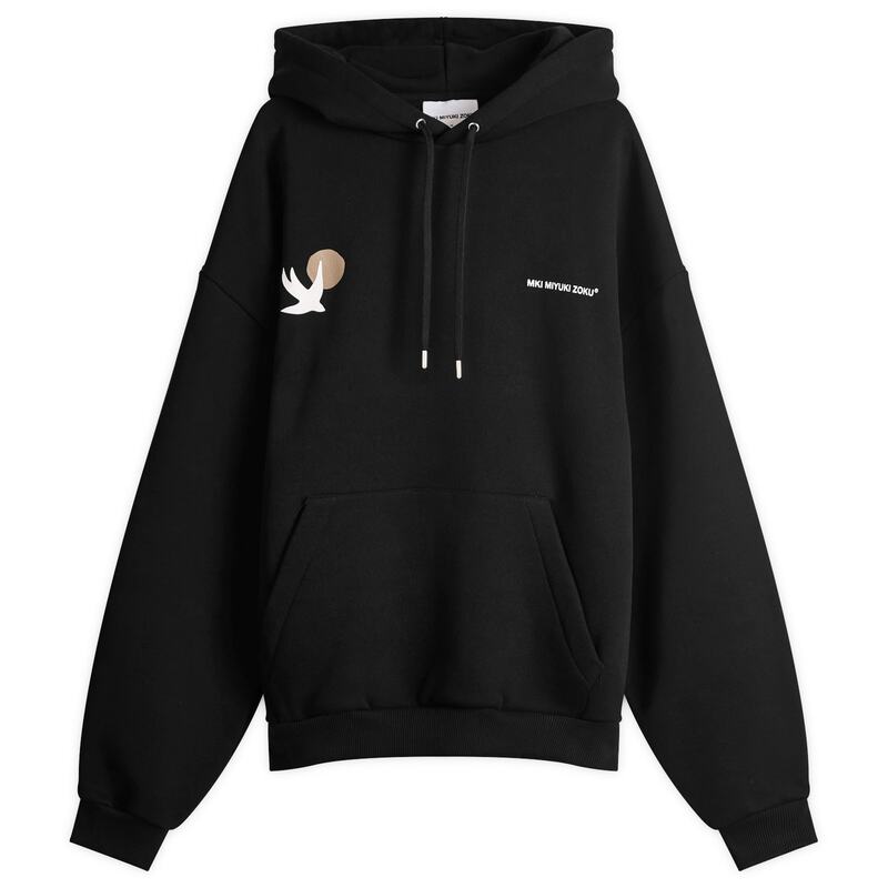 【送料無料】 エムケーアイ メンズ パーカー・スウェット アウター MKI Swallow Hoodie Black