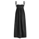 【送料無料】 セシリエバンセン レディース ワンピース トップス Cecilie Bahnsen Alena Dress Black