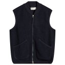 ユニバーサルワークス メンズ アウター パーカー・スウェット ウール コート フリース Universal Works Wool Fleece Zip Wais...