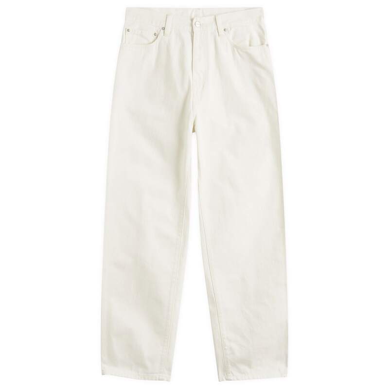 【送料無料】 カーハート メンズ デニムパンツ ボトムス Carhartt WIP Aaron Regular Tapered Jeans White Rinsed