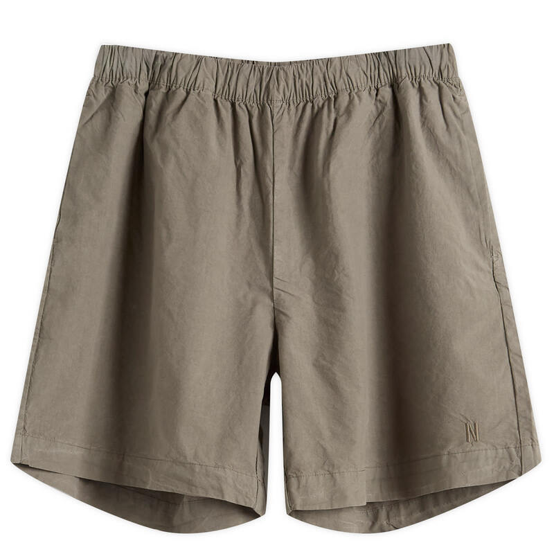 【送料無料】 ノースプロジェクト メンズ ハーフパンツ・ショーツ ボトムス Norse Projects Per Cotton Tencel Shorts Mid Khaki
