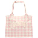 【送料無料】 ガニー レディース トートバッグ バッグ GANNI Large Easy Shopper Bleached Mauve