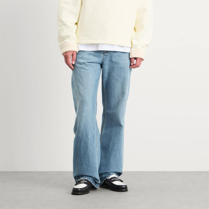 ジャクエムス メンズ ボトムス デニムパンツ ジーンズ Jacquemus Blue Wash Denim Jeans Blue/Tabac ブルー